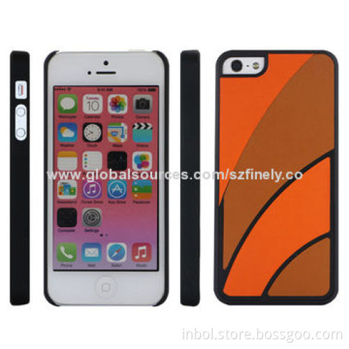 PC Cases for iPhone 5/5S, PU Leather Stick, Hit Colors Available, Unique Design